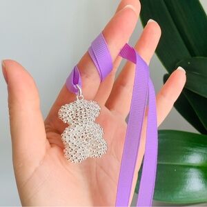 TOUS GUMBO Exaggerated Statement pendant in sterling silver 1pcs